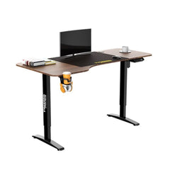 Twisted Minds T Shaped Gaming Desk Electric - Height Adjustable - Left 160 x 75 x (74~119) cm