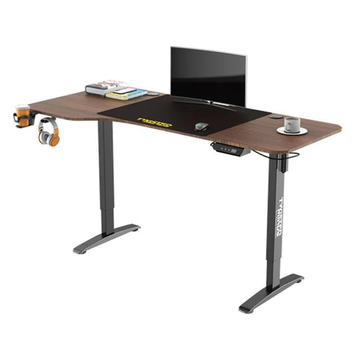 Twisted Minds T Shaped Gaming Desk Electric - Height Adjustable - Left 160 x 75 x (74~119) cm
