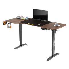 Twisted Minds T Shaped Gaming Desk Electric - Height Adjustable - Left 160 x 75 x (74~119) cm