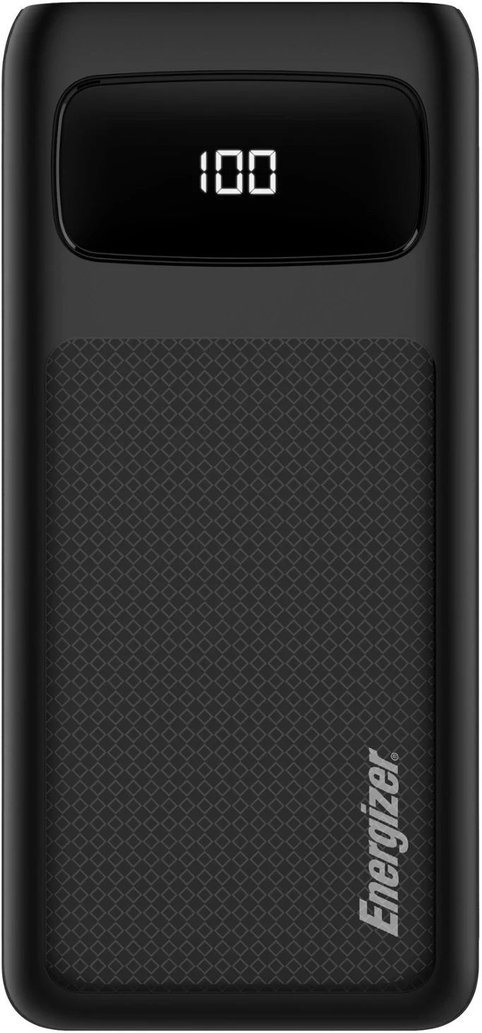 Energizer Ultimate 30000 mAh Power Bank, 22.5W - Black