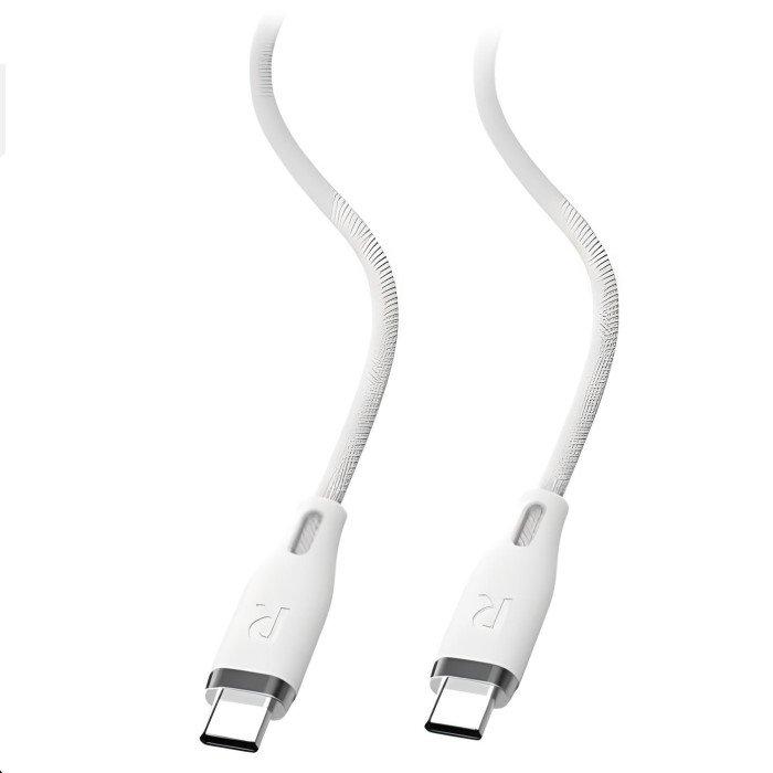 كابل RAVPower Type-C، 60 واط، 1.2 متر، RP-CB1037W - أبيض 