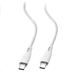كابل RAVPower Type-C، 60 واط، 1.2 متر، RP-CB1037W - أبيض 