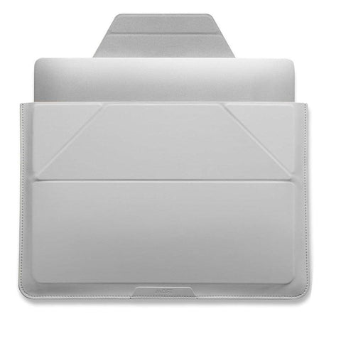 موفت حقيبة وحامل كمبيوتر محمول مقاس 15-16 بوصة - رمادي