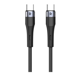 كابل Ravpower USB-C إلى USB-C بقوة 60 واط، بطول 1 متر، RP-CB1038 - أسود
