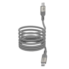 كابل Ravpower USB-C إلى USB-C بقوة 60 واط، بطول 1.2 متر، RP-CB1039 - رمادي