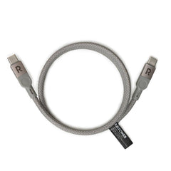 كابل Ravpower USB-C إلى USB-C بقوة 60 واط، بطول 1.2 متر، RP-CB1039 - رمادي