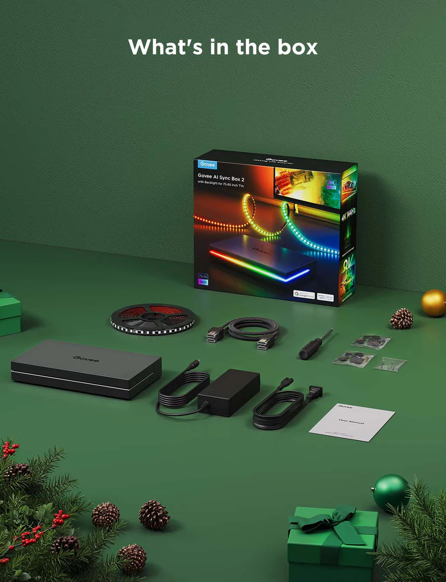 جوفي صندوق المزامنة الذكي إيه آي سينك بوكس ٢ للتلفزيونات من ٥٥ إلى ٦٥ بوصة – موديل إتش ٨٦٠٤ بي ١٢