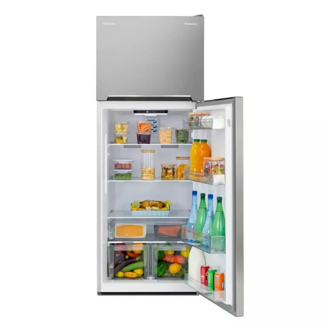 Panasonic Top Mount Refrigerator, 17 CFT, 478 Liters, NR-BC573VSKW – Silver