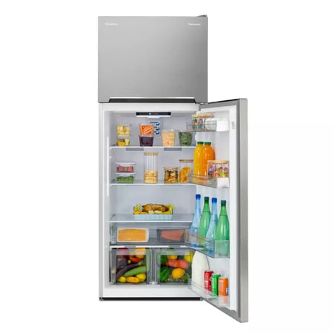 Panasonic Top Mount Refrigerator, 17 CFT, 478 Liters, NR-BC573VSKW – Silver