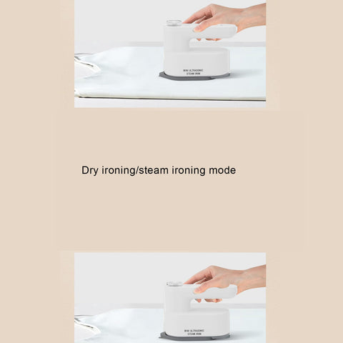 Rechargeable Cordless Mini Steam Iron with Dual Temperature Control – 5200 mAh