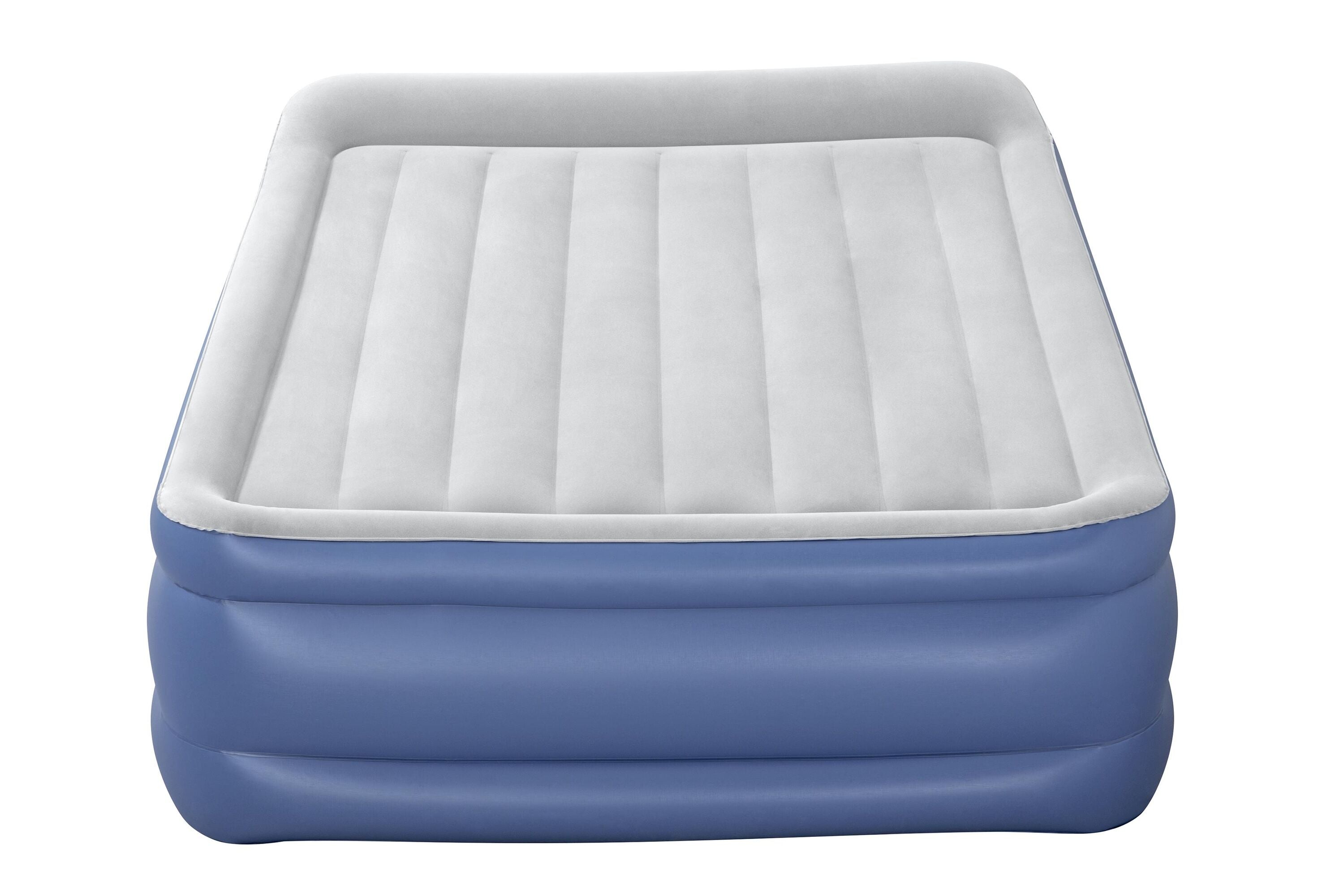 Bestway Tritech Queen Air Mattress 2.03 m x 1.52 m x 46 cm with Built-in AC Pump
