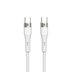 كابل Ravpower USB-C إلى USB-C بقوة 60 واط، بطول 1 متر، RP-CB1038 - أبيض