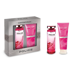 Police Passion EDT Gift Set (100ml Perfume + 125ml Hydrating Body Cream)