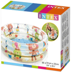 مسبح أطفال من INTEX بثلاث حلقات على شكل ديناصور - 57106