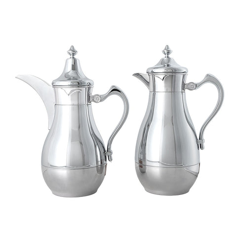 Vacuum Flask Set All Chrome - 700ml+1 L