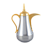Coffee Dallah - Chrome/Gold - 700ml