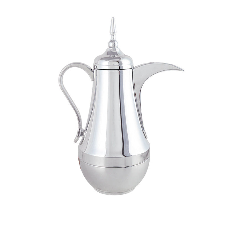 Silver Coffee Dallah - 1L