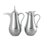 Vaccum Flask Set - 2x1liter - Silver