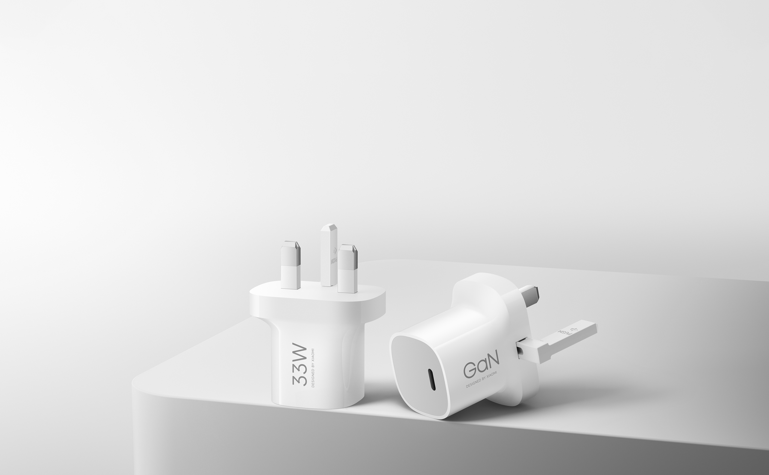 Xiaomi 33W Nano GaN USB-C Power Adapter UK, Fast Charging for Smartphones & Tablets