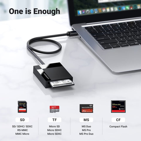 UGREEN USB 3.0 All-in-One Card Reader 50cm