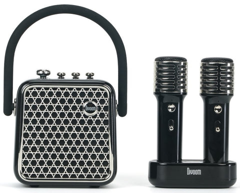 Divoom SongBird SE Portable Bluetooth Speaker With Dual Microphone Karaoke Function