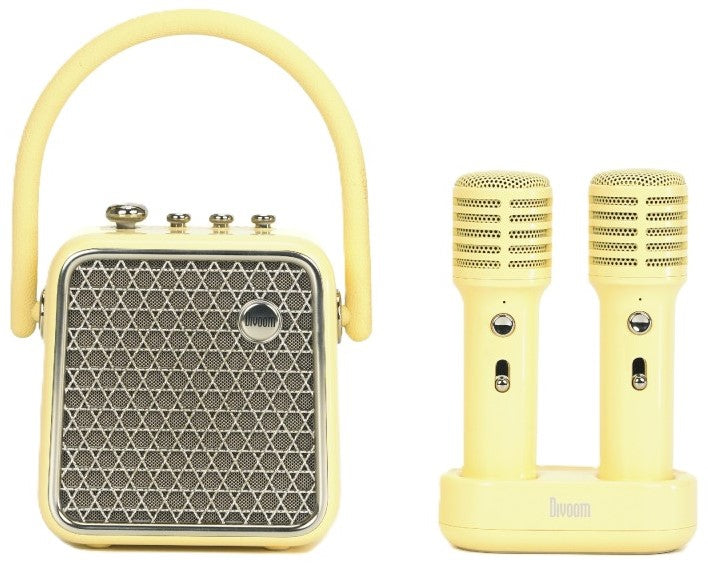 Divoom SongBird SE Portable Bluetooth Speaker With Dual Microphone Karaoke Function