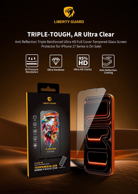 Liberty Guard, 17 Series, Anti-Reflection Glass, Screen Protector