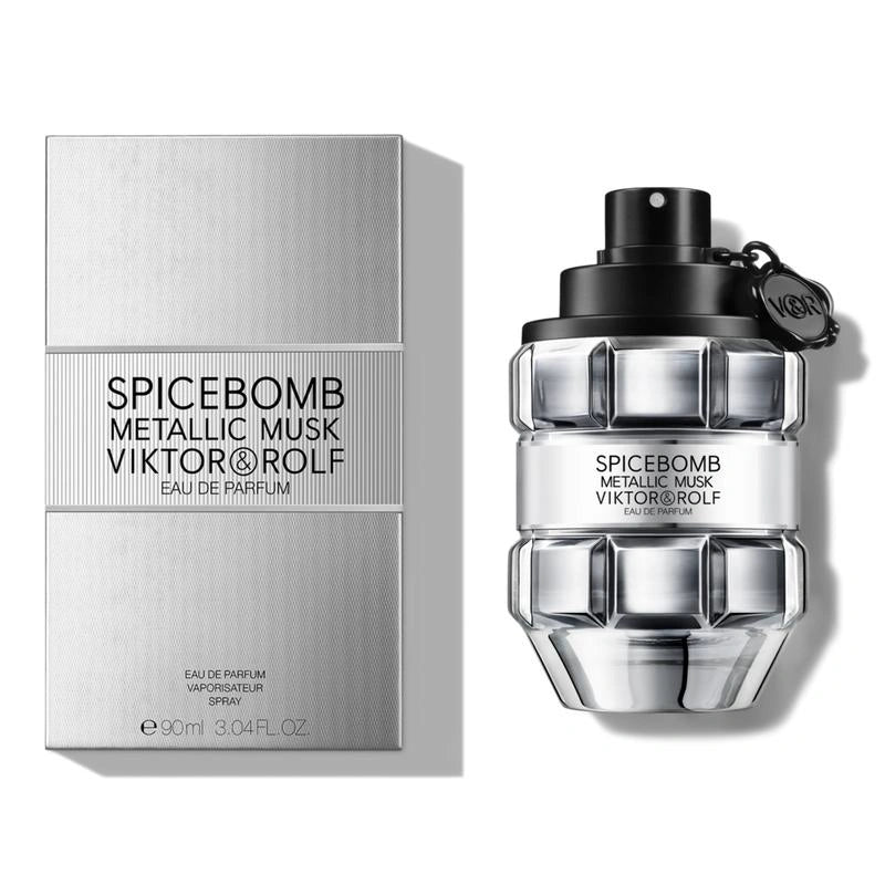 Viktor & Rolf Spicebomb Metallic Musk EDP For Him - 90 Ml