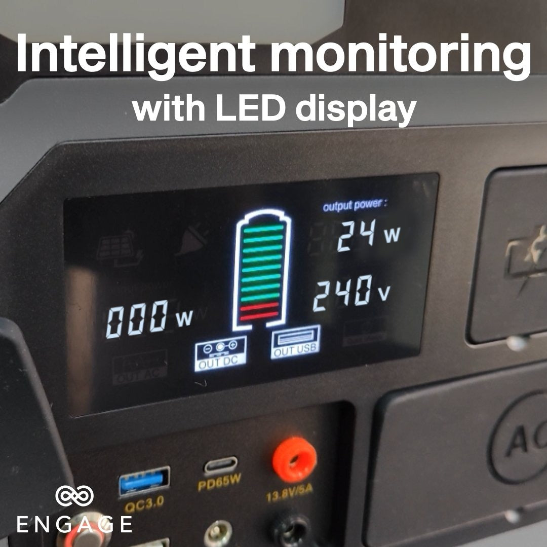 محطة طاقة إنجيج 2000 واط/ساعة / 570000 مللي أمبير/ساعة - T9EB