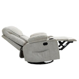 Black Bull Premium Sofa Swivel Rocker Recliner – Fabric