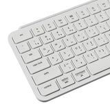Keychron, B1 Pro Ultra-Slim Wireless 75% ZMK Custom Keyboard for Windows & Mac, English/Arabic - Ivory White