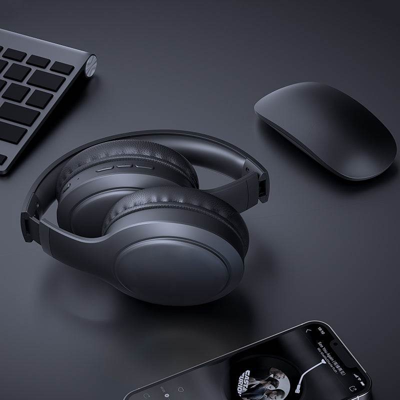Havit-H633BT Audio series-Bluetooth headphone - Black