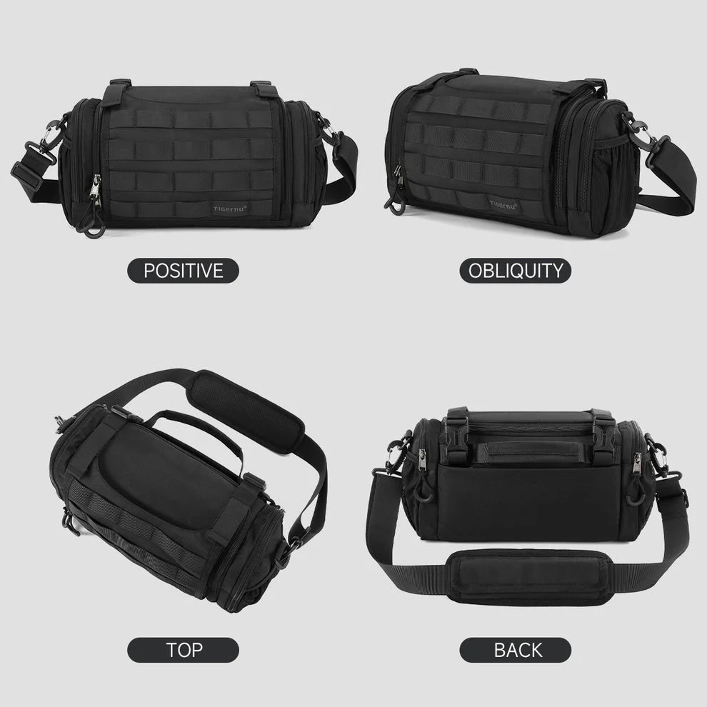 Tigernu T-S81169 7L Sports Duffle Bag - Black