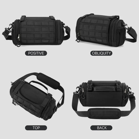 Tigernu T-S81169 7L Sports Duffle Bag - Black