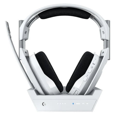 Logitech, Astro A50 X LIGHTSPEED Wireless Gaming Headset + Base Station, PRO-G GRAPHENE, PLAYSYNC, Xbox Series X|S + PS5 + PC/mac - White