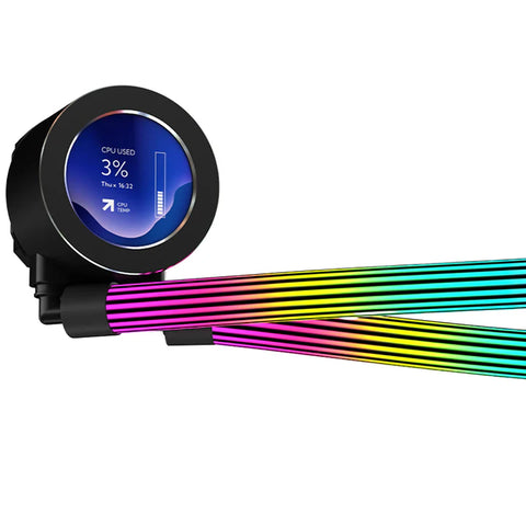 GAMEON KRAKEN N360 360mm LCD Display Liquid CPU Cooler With ARGB Tube