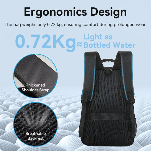 Vention Laptop Backpack (45cm x 30cm x 15cm) Black