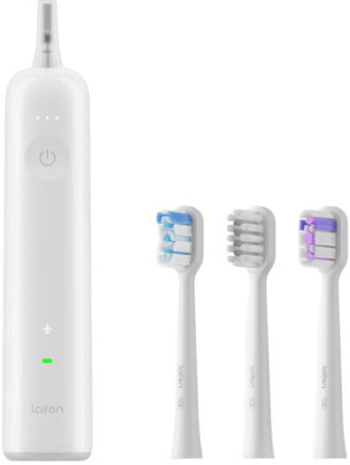 Wave Tooth Brush with high-frequency vibrations of up to 66,000 times per minute with an ultra-wide 60° oscillating motion. IOS and Android Support
