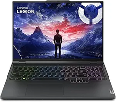 Lenovo LEGION Pro 5 16IRX9 GAMING، Core i9-14900HX، ذاكرة وصول عشوائي 32 جيجابايت، 2*1 تيرابايت SSD، شاشة 16 بوصة 240 هرتز، نظام التشغيل Windows 11H WQXGA (2560x1600)، NVIDIA RTX 4070 8GB، لون رمادي، لوحة مفاتيح إنجليزية بإضاءة خلفية RGB