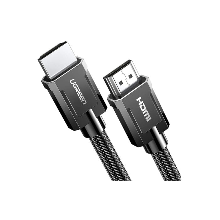 كابل HDMI 4K من UGREEN، من ذكر إلى ذكر، مضفر بطول 2 متر