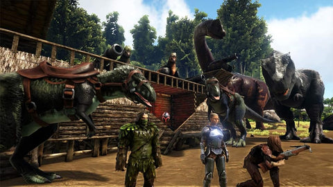 Nintendo Switch, ARK: Survival Evolved, Open-World Dinosaur Survival & Crafting Adventure