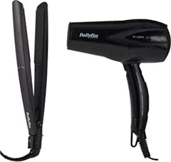 Babyliss Styling Bundle: Slim 22 SASO Straightener & 2000W DC Dryer