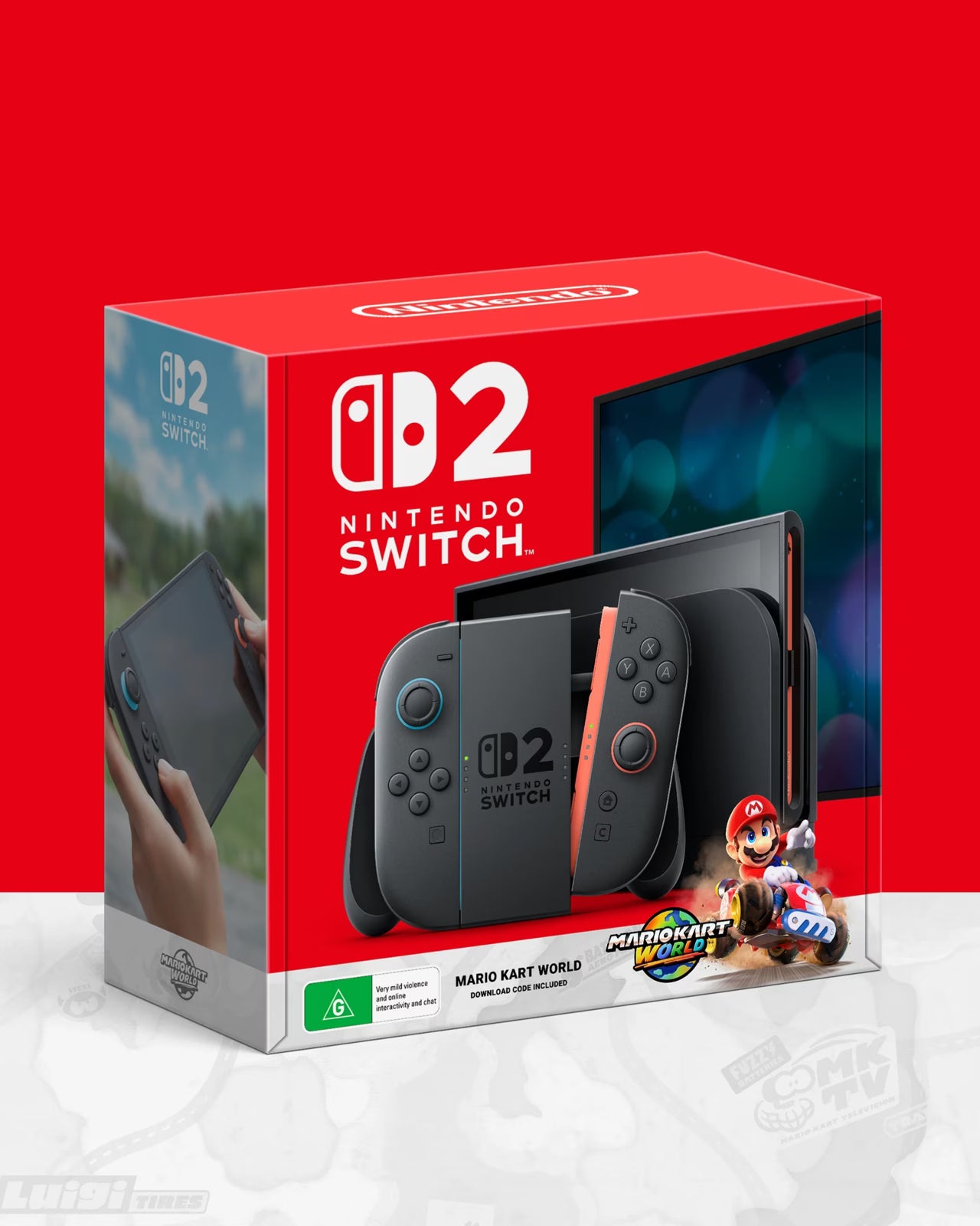 Nintendo Switch 2 Console Mario Kart World Bundle