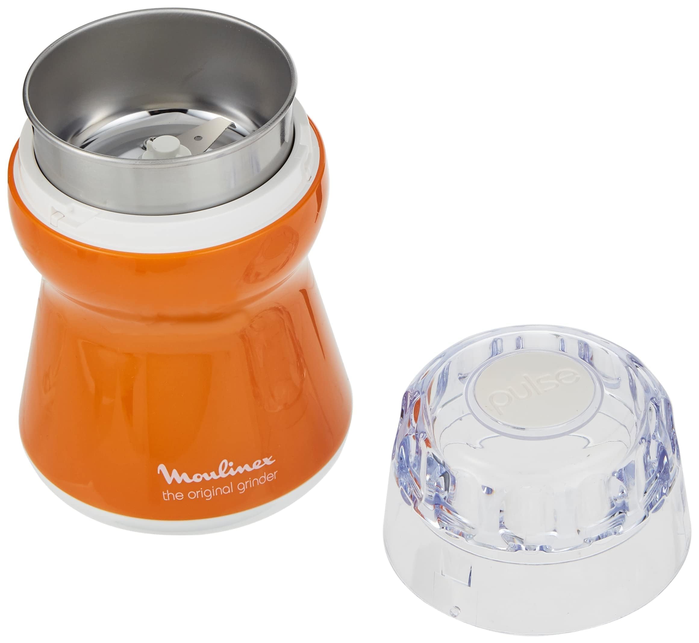 Moulinex AR1100 The Original Coffee & Spice Mill/Grinder in Orange by Moulinex