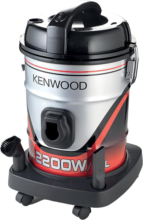 KENWOOD VACUUM DRUM 25LT 2200W BKRDSL - VDM60.000BR