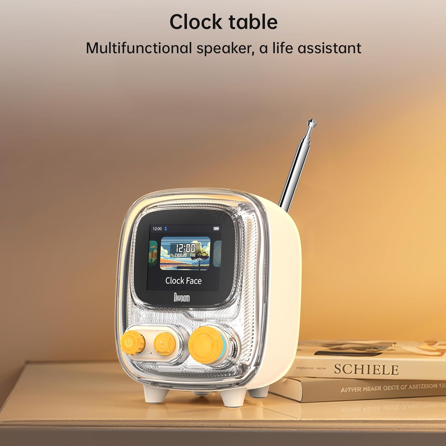 Divoom Tiivoo-2 Photo Album & Lyrics Bluetooth Mini Speaker