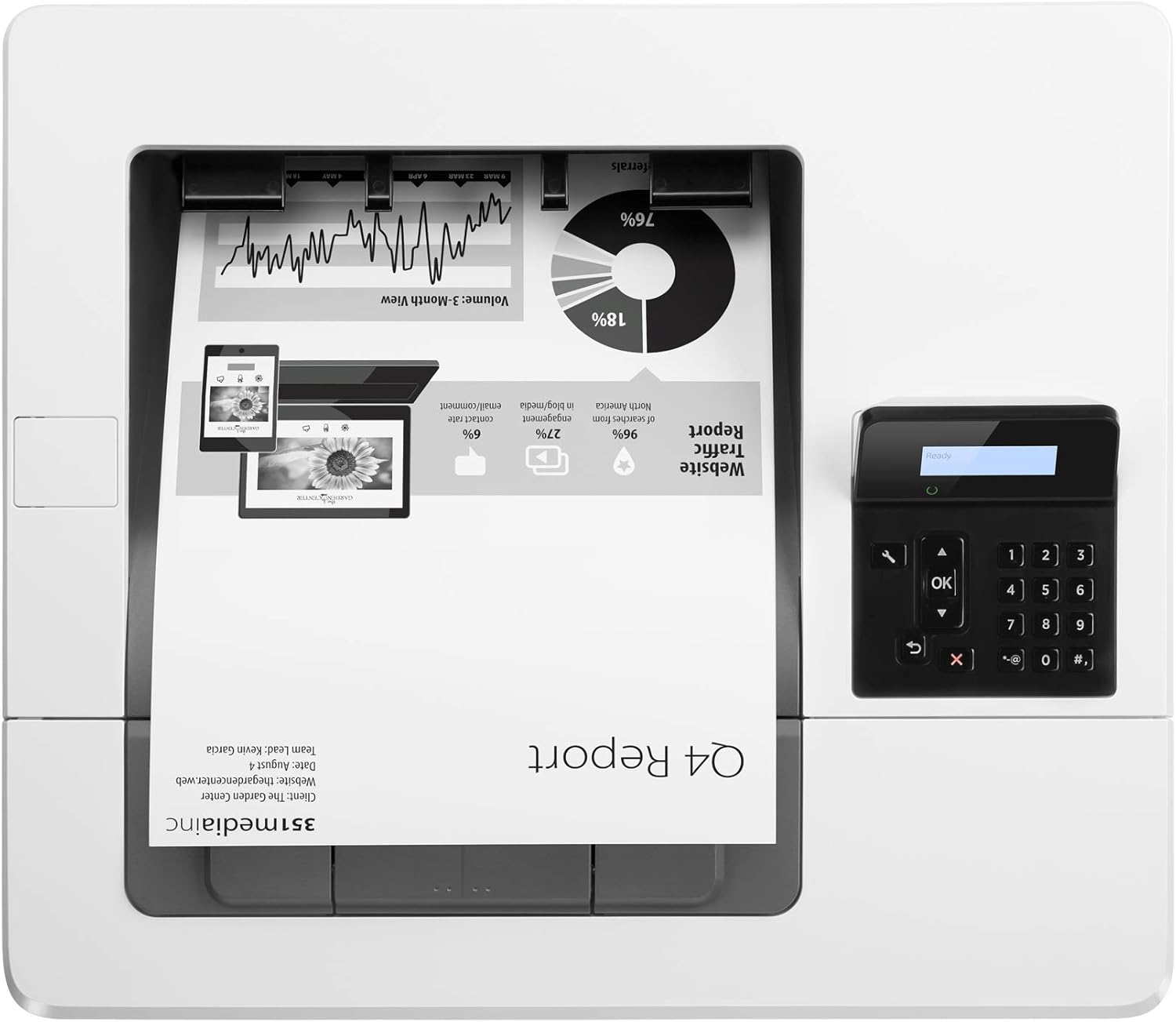 HP M501DN, LaserJet Pro Printer