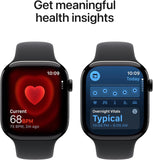 Apple Watch Series 11 Gps + Cellular 46Mm Jet Black Aluminium Case With Black Sport Band - M/L