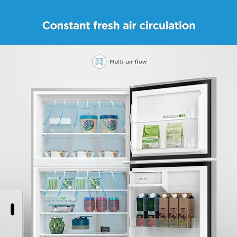 Midea Refrigerator GR 845L / NET 650L Double Door Silver No Frost