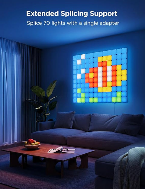 Govee Smart Mini Panel Lights Extension for H8069 (6pcs in one set) - A6069